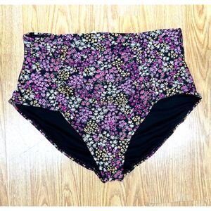 3X - Adore Me - Floral Swim bottoms